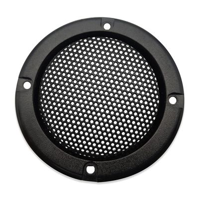 2 Pcs for 2 Inch Speaker Grill Cover 2" Car Audio Tweeter Decorative Circle Metal Mesh Grille Protection Net (Black Frame)