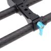 Foto4easy 12 Inch 15mm Carbon Fiber Rod for 15mm Rail Rod Support System Matte Box Follow Focus - Pack of 2 view 3