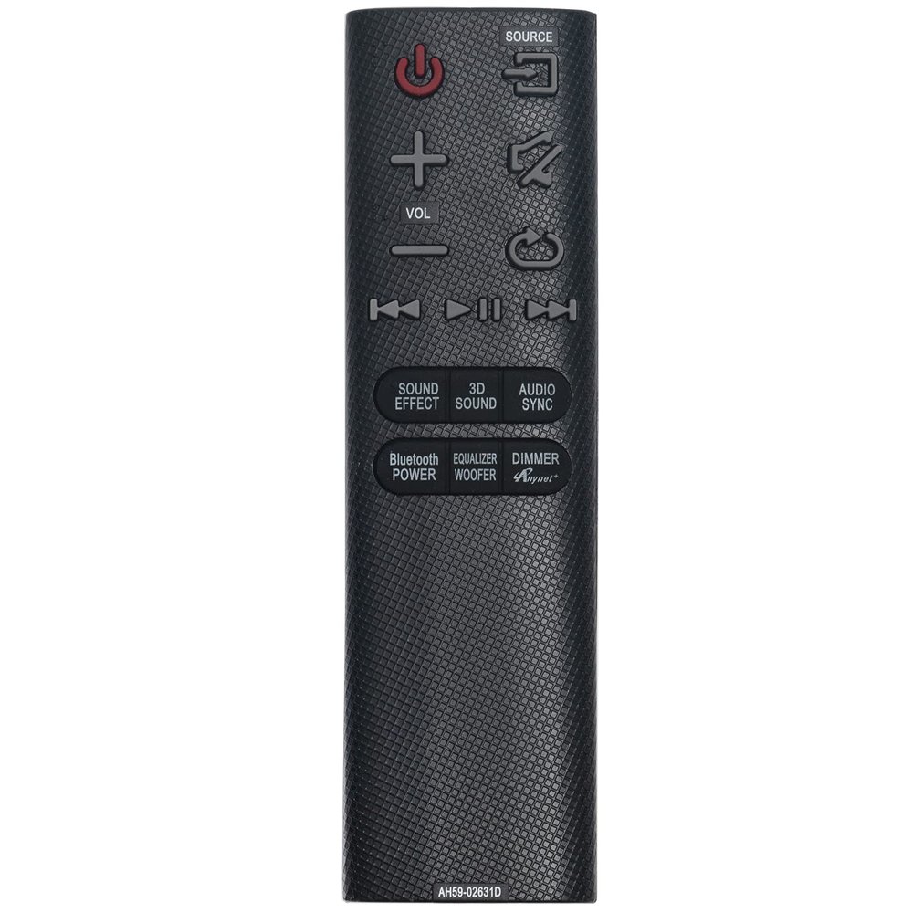 AH59-02631D Substitute AH59-02631A Replaced Remote Control for Samsung AH59-02631A Speakers Wireless Audio Soundbar HW-H450 HWH450 HW-H7500 HW-H7501 HW-H450 HWHM45 HW-HM45 HW-HM45C HWHM45C HW-H450/ZA