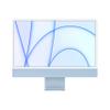 2021 Apple iMac with Apple M1 Chip with 8-core CPU (24-inch, 8GB RAM, 512GB SSD Storage) (QWERTY English) Blue (Renewed) view 1
