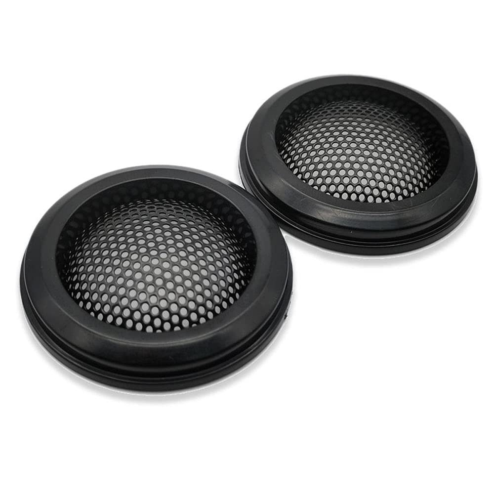 2 Pcs for 1 inch Speaker Grill Cover 1" High-Grade Car Audio Conversion Net Decorative Circle Metal Mesh Grille 47mm
