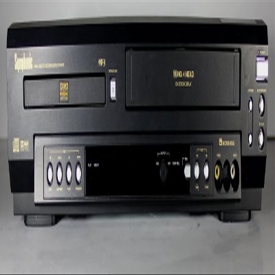 Symphonic SD7S3 DVD Player with Video Cassette Recorder (Renewed)