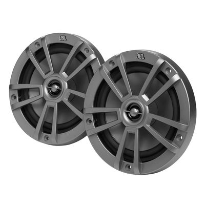 JBL 6-1/2" (160mm) Two-Way Marine Audio Multi-Element Speaker 60W (Gray)