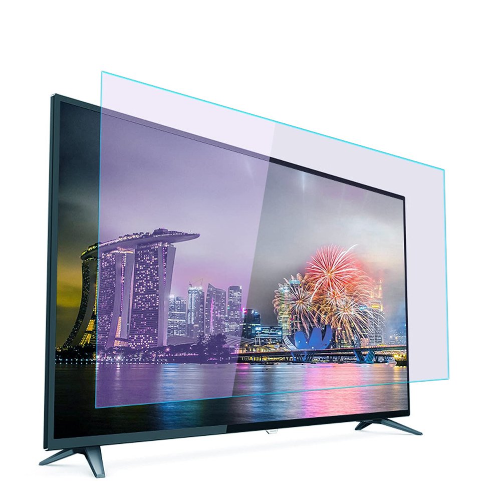 43-75 Inch Monitor Anti Glare Screen,Anti-Glare, Anti-Scratch, Blocks 96% UV Blue Light Protection  Matte Gloss Finish,55" 1221 * 689