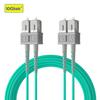 10Gtek Fiber Patch Cable - SC to SC OM3 10Gb/Gigabit Multi-Mode Jumper Duplex 50/125m LSZH Fiber Optic Cord, Aqua, 10-Meter(32.8ft) view 3