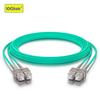 10Gtek Fiber Patch Cable - SC to SC OM3 10Gb/Gigabit Multi-Mode Jumper Duplex 50/125m LSZH Fiber Optic Cord, Aqua, 2-Meter(6.6ft) view 2