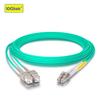 10Gtek Fiber Patch Cable - LC to SC OM3 10Gb/Gigabit Multi-Mode Jumper Duplex 50/125m LSZH Fiber Optic Cord, Aqua, 5-Meter(16.4ft) view 2