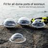 SOONSUN 6'' Dome Port Replacement Cover for GoPro Hero 13/12/11/10/9/8/7/6/5 and DJI Osmo Action Camera - Transparent Acrylic Dome with Waterproof O-Ring, Tool Kit & Storage Bag view 4