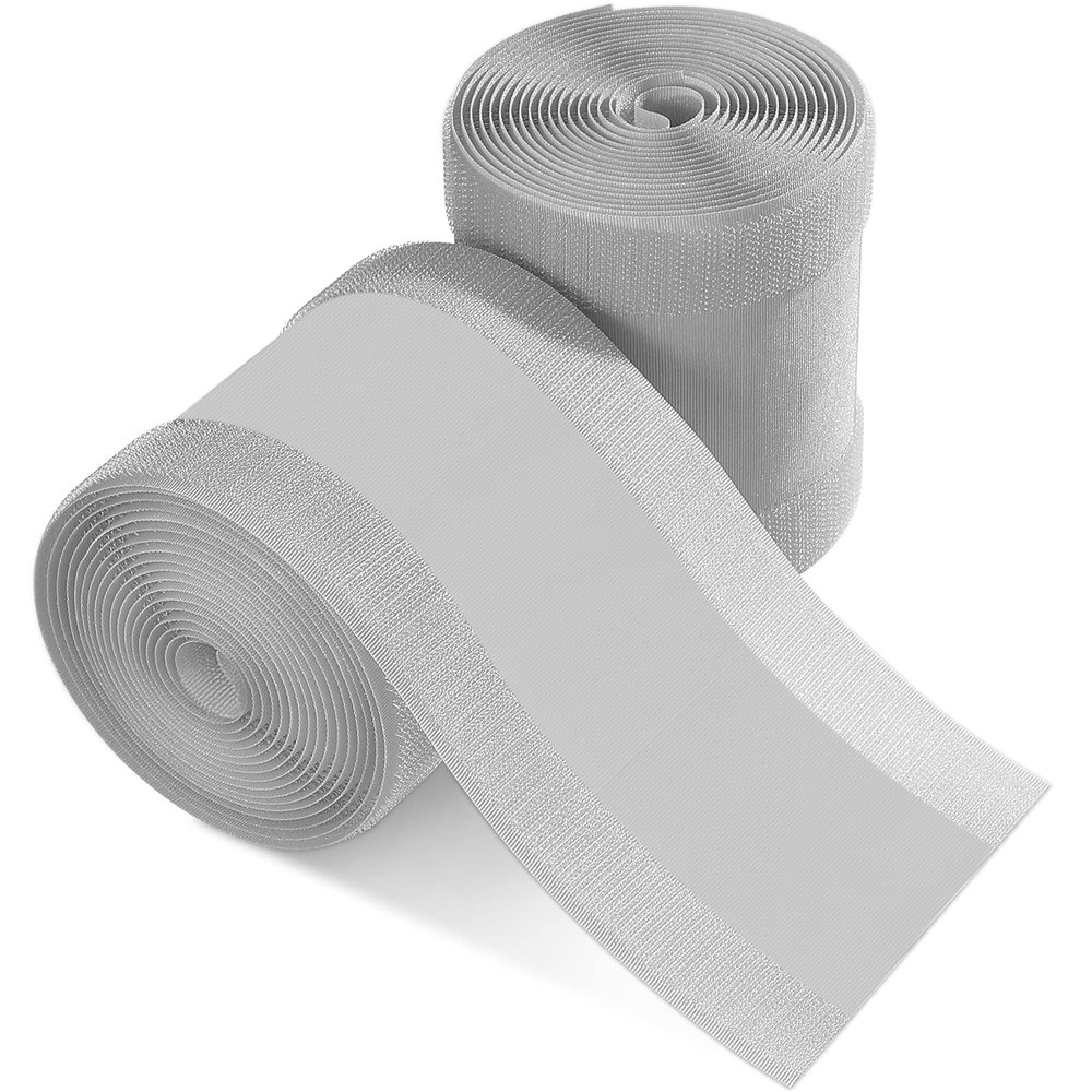 WILLBOND Carpet Cord Cover Cable Protector Floor Cover Cable Protector Management Only for Commercial Office Carpet(19.69 ft,Grey)
