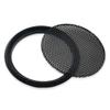 2 Pcs for 1.5 inch Speaker Grill Cover 1.5" High-Grade Car Tweeter Audio Conversion Net Decorative Circle Metal Mesh Grille 52mm (Black Frame) view 3