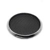 2 Pcs for 1.5 inch Speaker Grill Cover 1.5" High-Grade Car Tweeter Audio Conversion Net Decorative Circle Metal Mesh Grille 52mm (Silvery Frame) view 4