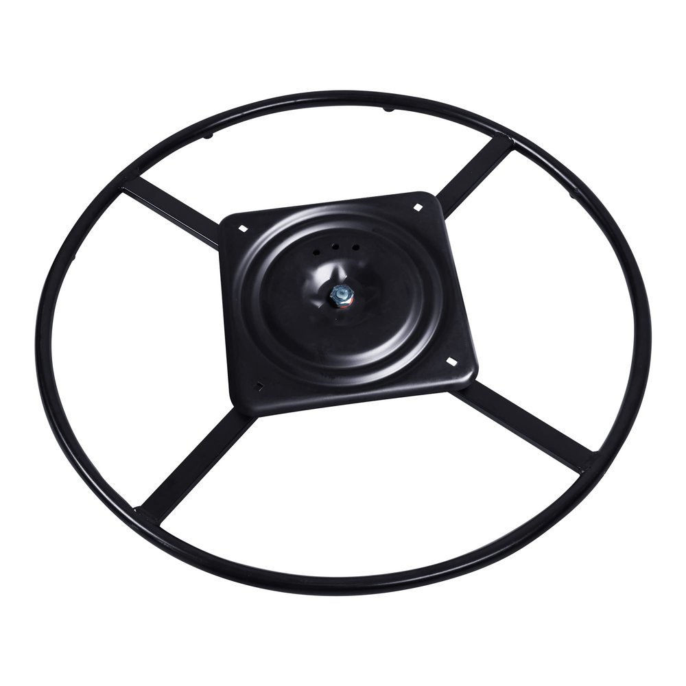 Yoogu Heavy Duty 25.5" Recliner Chair Sofa Furniture Ring Swivel Base Replacement with 10 Inch Plate (25.5 inch)