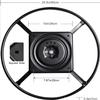 Yoogu Heavy Duty 25.5" Recliner Chair Sofa Furniture Ring Swivel Base Replacement with 10 Inch Plate (25.5 inch) view 3