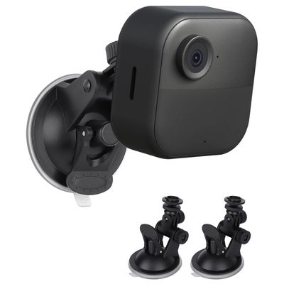 ALERTCAM 2Pack Suction Cup Mount for Blink Outdoor 2K+ / Outdoor 4 (4th Gen)/(3rd Gen), Blink XT / XT2 / Mini, Attach Your Home Security Camera with No Tools