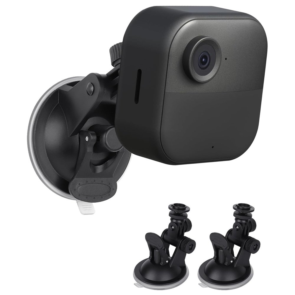 ALERTCAM 2Pack Suction Cup Mount for Blink Outdoor 2K+ / Outdoor 4 (4th Gen)/(3rd Gen), Blink XT / XT2 / Mini, Attach Your Home Security Camera with No Tools