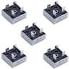 5 x KBPC5010 1000V 50A Metal Case 4 Pin Single Phase Diode Bridge Rectifier Transmitter Circuit Board Converter Power Supply Module Drive Connector Electronic Chip Amplifier Equalizer Charger Step view 3