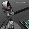 Wireless Car Bluetooth FM Transmitter, Radio Adapter Hands-Free Kit with 1.77 Inch Display, Supports TF/SD Card and QC3.0 & 5V/2.4A Charging view 4