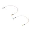 EVTSCAN Coax Coaxial Cable Antenna Extension Adapter SMA Male to BNC Male RG316 2Pcs 50 30cm view 1