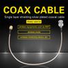 EVTSCAN Coax Coaxial Cable Antenna Extension Adapter SMA Male to BNC Male RG316 2Pcs 50 30cm view 2