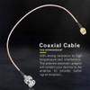 EVTSCAN Coax Coaxial Cable Antenna Extension Adapter SMA Male to BNC Male RG316 2Pcs 50 30cm view 3