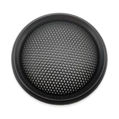 2 Pcs for 1 inch Speaker Grill Cover 1" High-Grade Car Tweeter Audio Conversion Net Decorative Circle Metal Mesh Grille 43mm (Black Frame)
