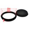 2 Pcs for 1 inch Speaker Grill Cover 1" High-Grade Car Tweeter Audio Conversion Net Decorative Circle Metal Mesh Grille 43mm (Black Frame) view 2