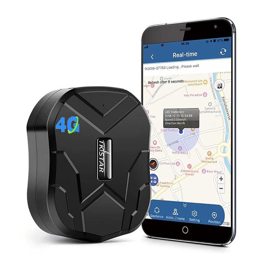 GPS Tracker for Vehicles Car Tracker Device for Vehicles Hidden Vehicle Car GPS Tracker, Super Strong Magnetic/20000mAh/Cheap Monthly Fee (TK905B(10000mAh))