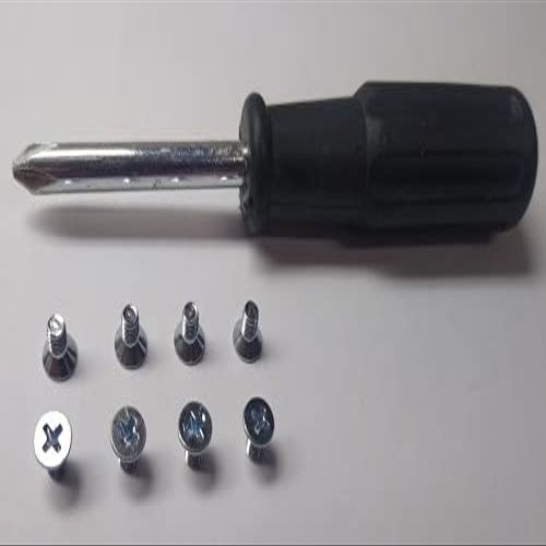 2.5" SSD/HDD Hard Drive Phillips Flat Screw Kit SATA Steel