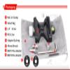 Sunwayfoto MAC-15T 60mm Clamp Conversion Kit Convert RC2 to Arca/RRS QR Compatible with Tripod Ball Head inc Boss Adapters view 2