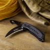 Smith's 51265 Rescue 2-Blade Folding Knife + G10 Rugged Handle  Cord Cutter, Hex Wrench, Hand Saw, Bottle Opener  Slim Design, Flip Open, Pocket Clip  Everyday Carry  Gift for Men view 2