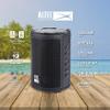 Altec Lansing - HydraMotion Wireless Bluetooth Speaker with 360 Degree Sound, Portable IP67 Waterproof for Outdoors, Shockproof, Snowproof, Everything Proof, 12 Hour Playtime (Black) view 3