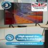 2026 Model HDMI DVD Player for TV | 1080P Region Free DVD-Players for Smart TV | Mini DVD Player with USB, CD & MP3 | HDMI Cable, RCA Cable & Remoted Control | MAJORITY DVD view 3