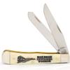 Case WR XX Pocket Knife Natural Smooth Bone Trapper Railroad Worker Item #1067627 - (6254 SS) - Length Closed: 4 1/8 Inches view 1