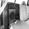 NVX QBUS10P 500W Peak (200W RMS) Amplified and Loaded 10" Ported Under Seat Quick Bass Universal Subwoofer System with Remote Bass Knob view 2