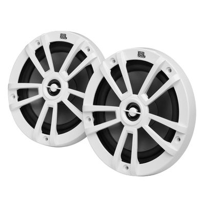JBL 6-1/2" (160mm) Two-Way Marine Audio Multi-Element Speaker 60W (White)