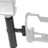 BGNing CNC Carbon Fiber Camera Cage Top Handle Adjustable Side Grip Cold Shoe Mount 1/4" 3/8" for SLR Phone Monitor Frame Photo Studio (138mm) view 3