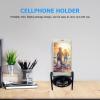 Hemobllo 1 Pc Mobile Phone Bracket Fan Mini Personal Handheld Fan Usb Charging Usb Table Car Gifts Cellphone Holder Mini Cooling Hanging Student Plastic Portable view 4