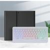7-Color Backlight iPad 10.2 Keyboard case iPad 7th Gen iPad 8th Gen 10.2 inch case with Bluetooth Keyboard Magnetic Detachable Business(iPad 7/8(10.2 inch, Blue) view 2