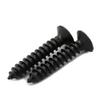 100pcs Self Tapping Screws M1.7 M2 M2.3 M2.6 M3 Laptop Screws Computer Screws Small Philips Pan Head Black Carbon Steel DUO ER (Length : 10mm, Size : M2) view 3