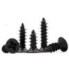 100pcs Self Tapping Screws M1.7 M2 M2.3 M2.6 M3 Laptop Screws Computer Screws Small Philips Pan Head Black Carbon Steel DUO ER (Length : 10mm, Size : M2) view 4