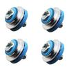 4pcs Screws 3.5 HDD compaq Blue Hard Drive Isolation mounting for HP ODUS view 2