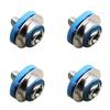 4pcs Screws 3.5 HDD compaq Blue Hard Drive Isolation mounting for HP ODUS view 4