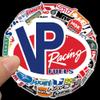 100Pcs Car & Moto Modified Brand Logo Series Sticker Pack Vinyl Stickers for Laptop,Car,Moto,Skateboard,Bike,Luggage Graffiti Decal for Friends,Children,Adults-Waterproof view 3