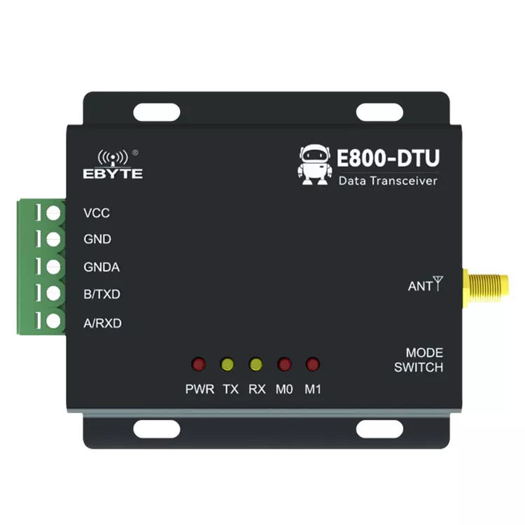 433MHz Industrial Grade Wireless Modem RS485 Radio Station 1W 8km EBYTE E800-DTU(433L30-485) Digital Signal Processing Forward Error Correction