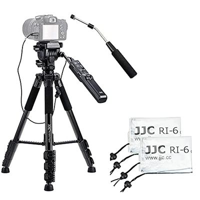 Camera Tripod + 2 Pack (with Flash) Rain CoverVideo Camera Remote Control Tripod + 2 Pack 18" Long Clear Lens Raincoat (with Flash)