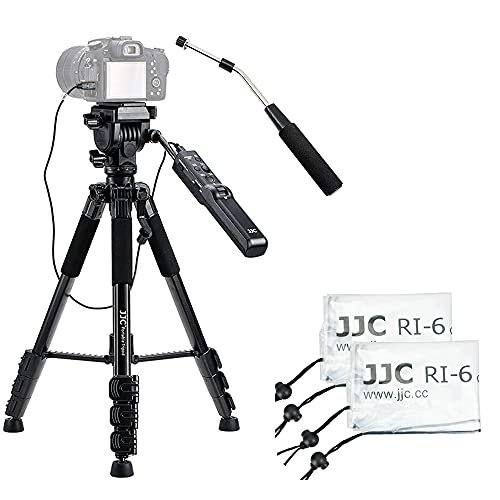 Camera Tripod + 2 Pack (with Flash) Rain CoverVideo Camera Remote Control Tripod + 2 Pack 18" Long Clear Lens Raincoat (with Flash)