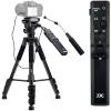 Camera Tripod + 2 Pack (with Flash) Rain CoverVideo Camera Remote Control Tripod + 2 Pack 18" Long Clear Lens Raincoat (with Flash) view 2