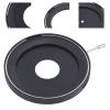 Lens Diaphragm, Optical Diaphragm 460mm Microscope Iris Adapter Microscope Accessory for Optical Instruments for Cameras view 2