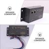FAVOMOTO 1set High to Low Audio Converter for Car Speakers Efficient Audio Adapter Volume Delay Function Compact Easy Installation Fit for Car Stereos view 4