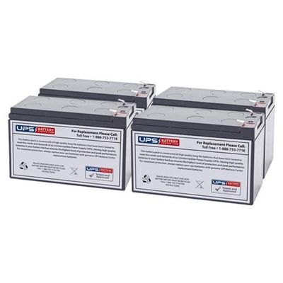 APC SMC3000I Smart-UPS C 3000VA LCD 230V Compatible Replacement Battery Set by UPSBatteryCenter